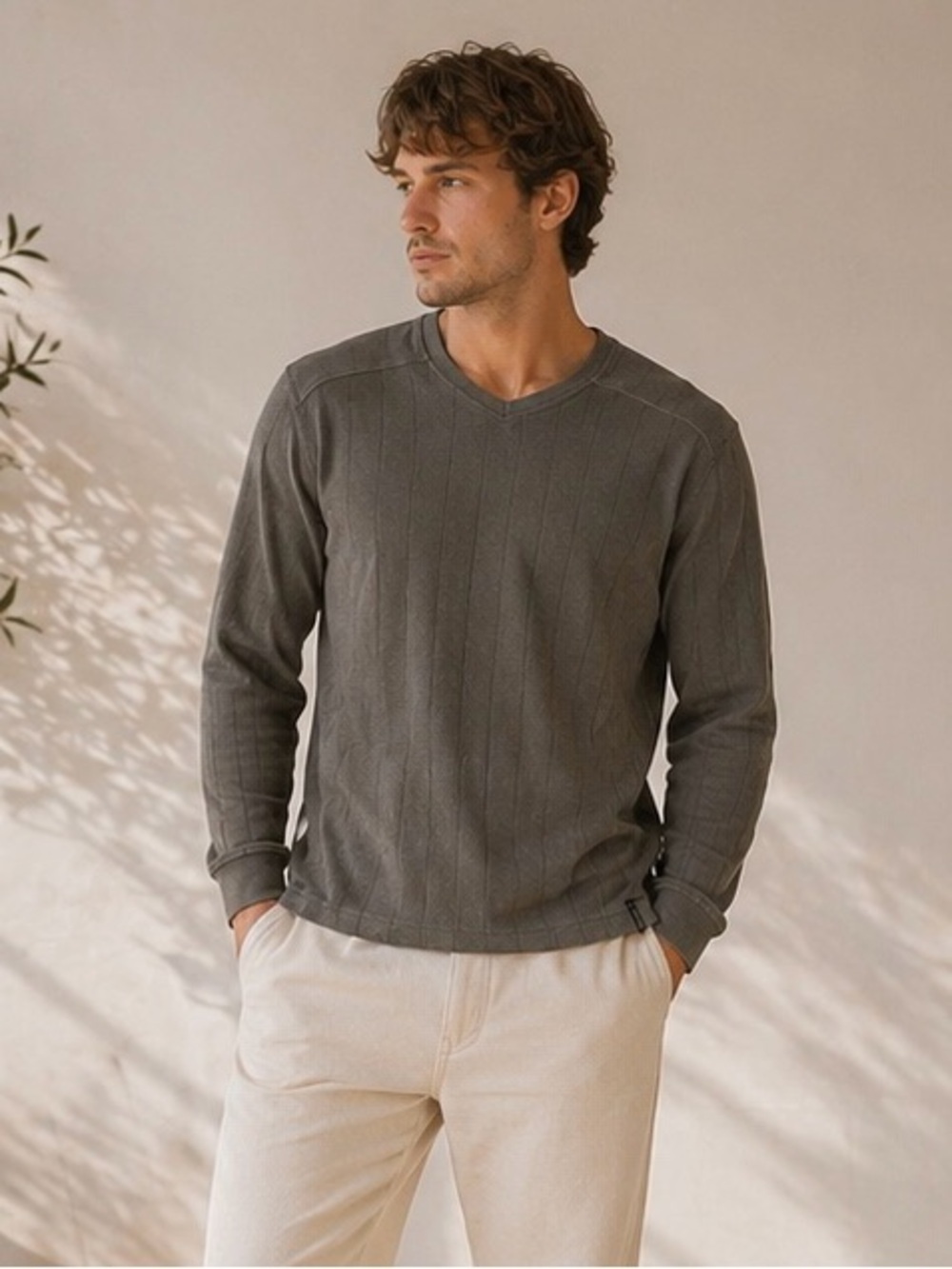 Men's Columbia Heavyweight Long Sleeve Shirt Size L - Thick Cotton Excellent
